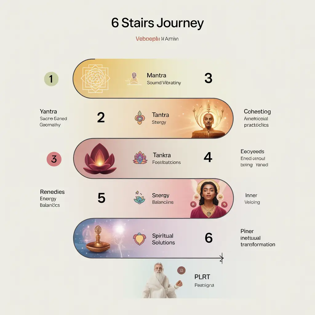 6 Stairs Journey Map
